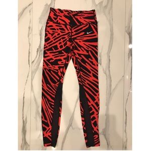 NIKE Running Epic Lux Palm Print Tights XS